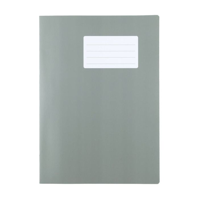 School Exercise Books A4 80 Page 8mm F&M - Grey - Pack of 50 School Exercise Books A4 80 Page 8mm F&M - Grey - Pack of 50