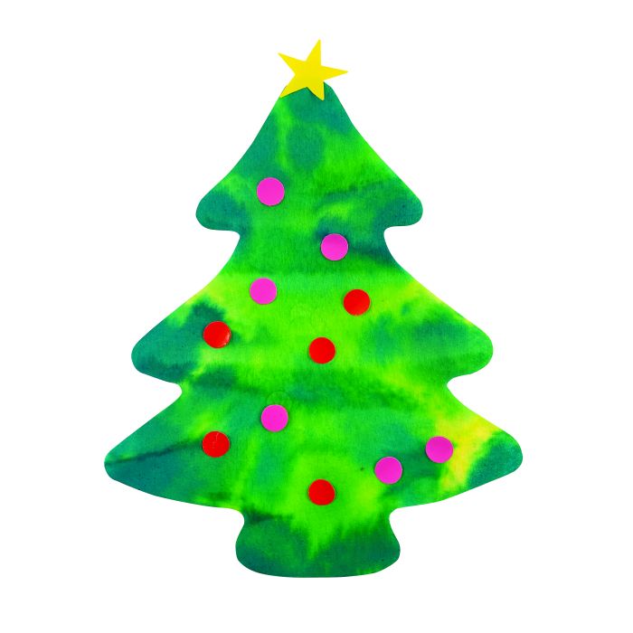 Colour Diffusing Evergreen Trees Colour Diffusing Evergreen Trees