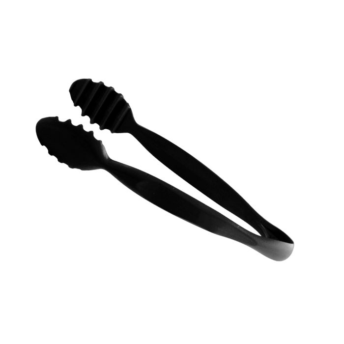Small Serving Tongs - Black