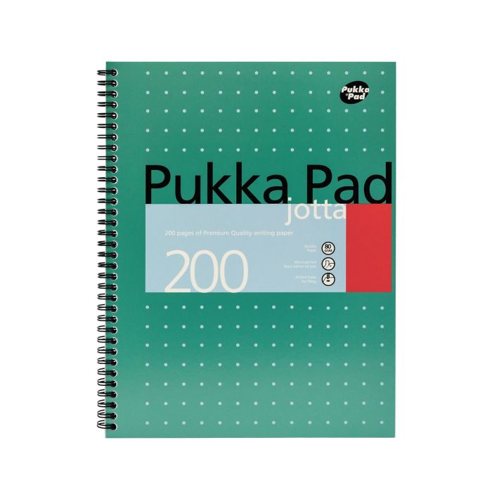 Pukka Pad Metallic Jottas - A4 - Pack of 3