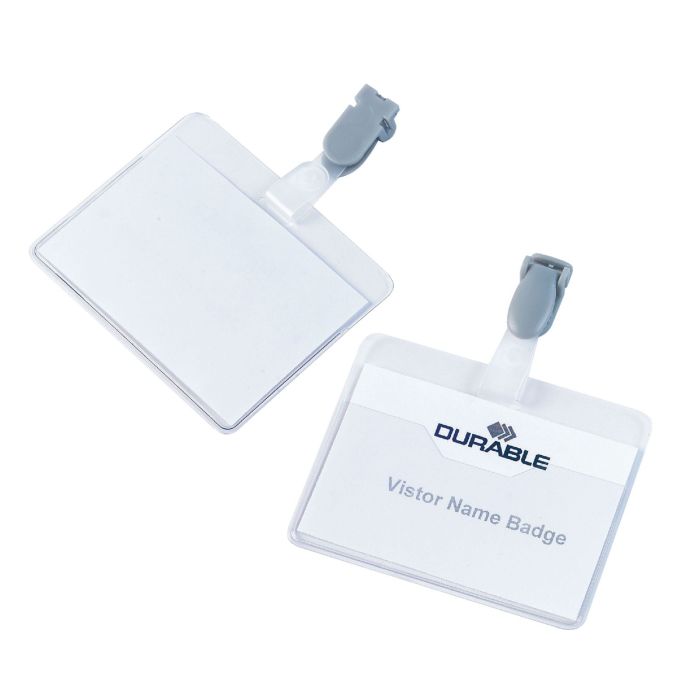 Durable Visitors Badge - Pack of 25 Durable Visitors Badge - Pack of 25