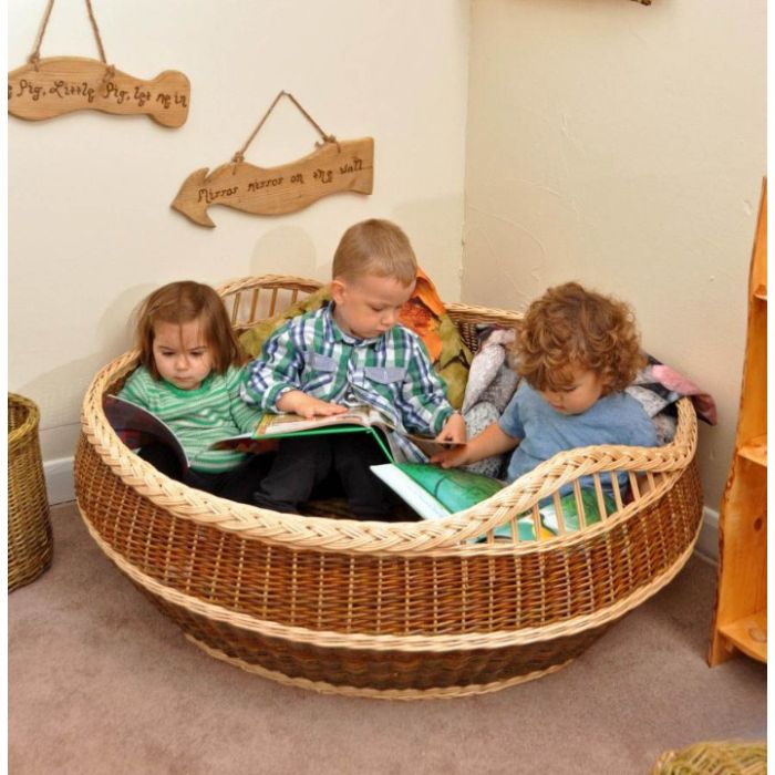 Giant Book Basket (For 3)