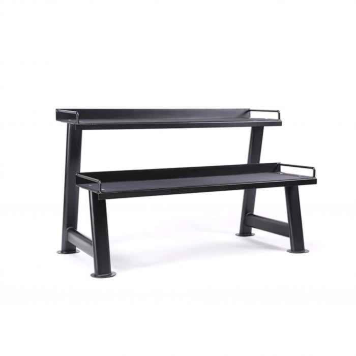Gym Gear-2 Tier Kettlebell Rack (Black) Gym Gear-2 Tier Kettlebell Rack (Black)