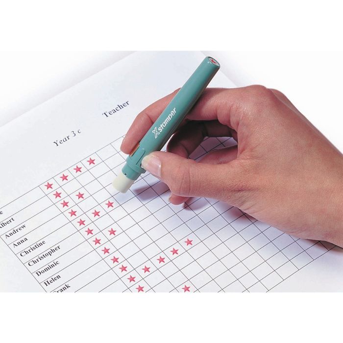 X Stamper Stick Star Stamps - Pack of 3 X Stamper Stick Star Stamps - Pack of 3