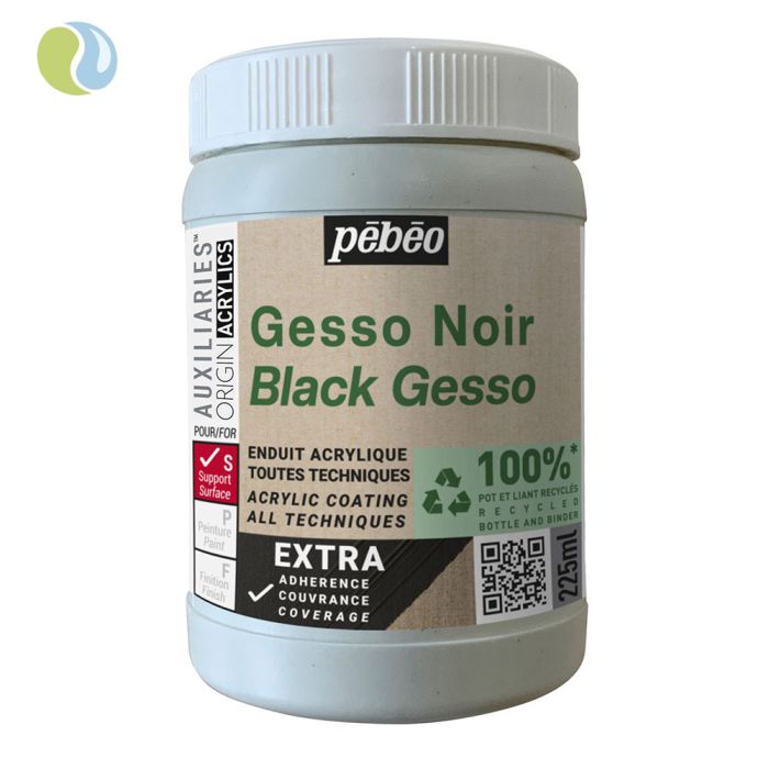 Black Gesso Studio Green 225ml Black Gesso Studio Green 225ml