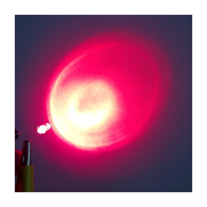 Red 5mm Water Clear LED - 30deg - 9500mCd