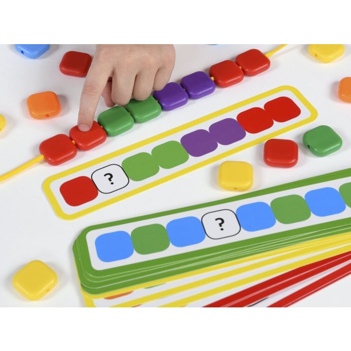 Lacing Colour Sequence Beads