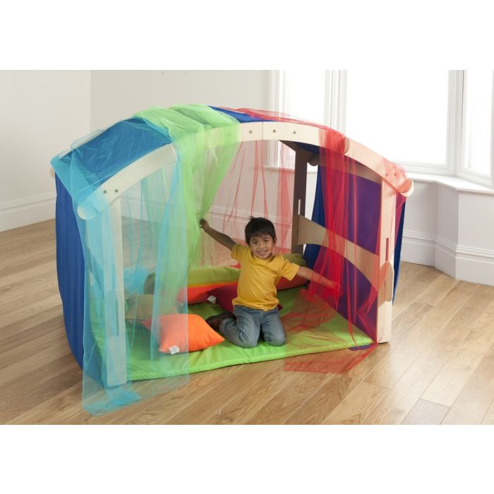 Indoor Outdoor Folding Rainbow Den Kit