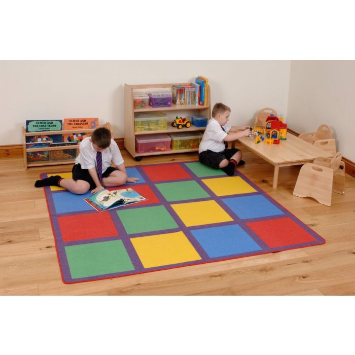 Circle Time Rug Squares 200 x 200cm