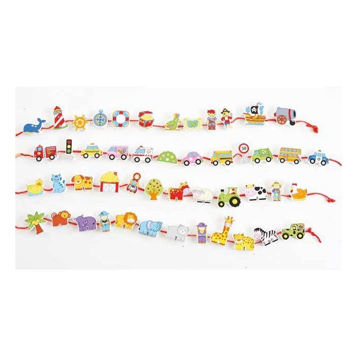 Lacing Blocks - Set of 12