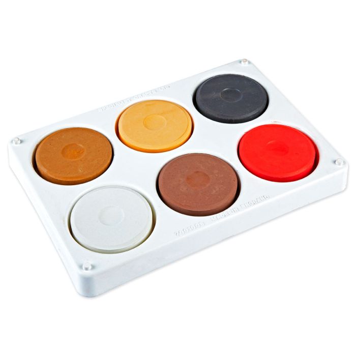 Specialist Crafts Tempera Blocks Size 2 - Skin Tones Palette