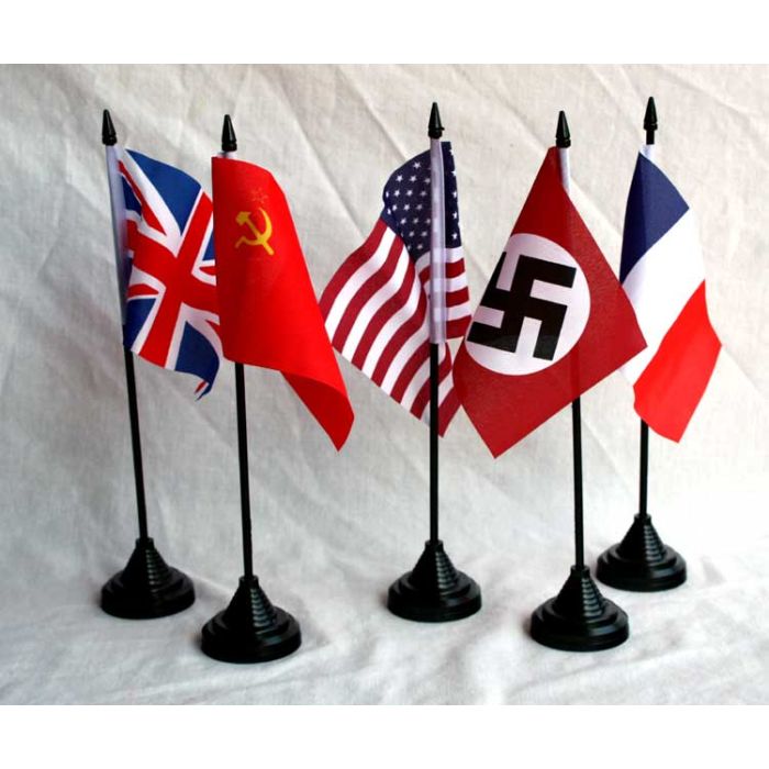 5 x Table Flags 5 x Table Flags