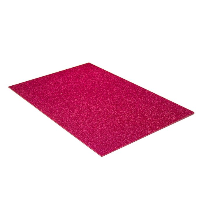 Hot Pink Acrylic Sheet (Glitter) 3mm x 600mm x 400mm