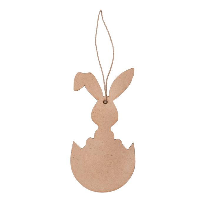 Bunny In The Egg Ornaments - Pack of 6