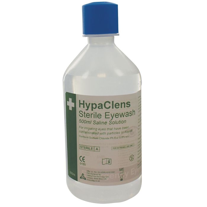 HypaClens Sterile Eyewash Bottle - 500ml