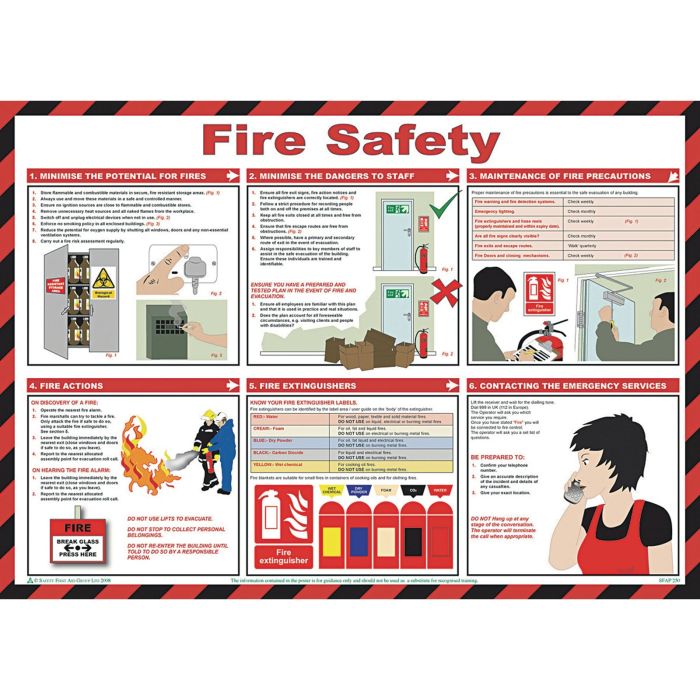 Fire Safety Poster
