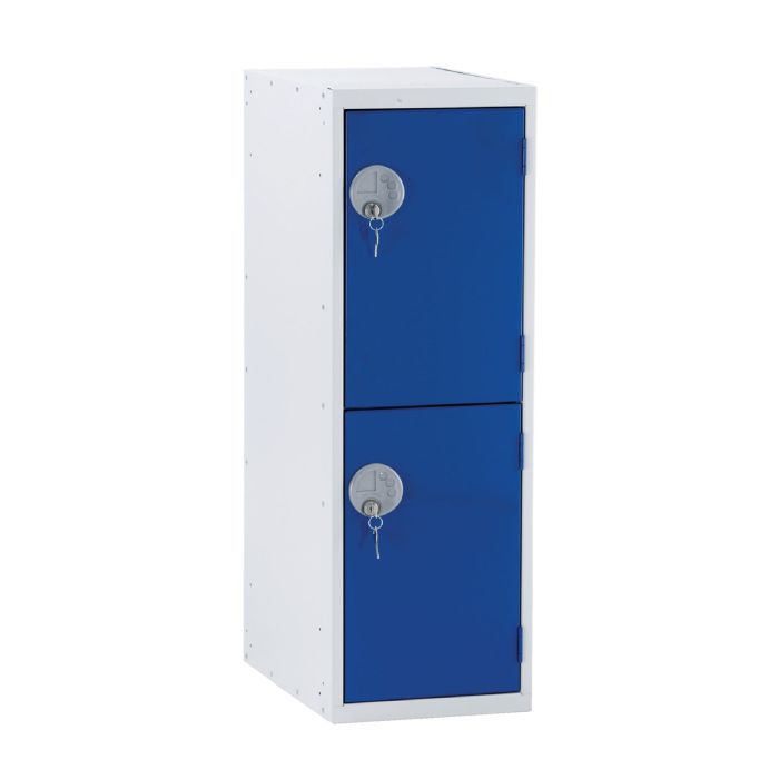2 Door Locker With Deadlock - Blue
