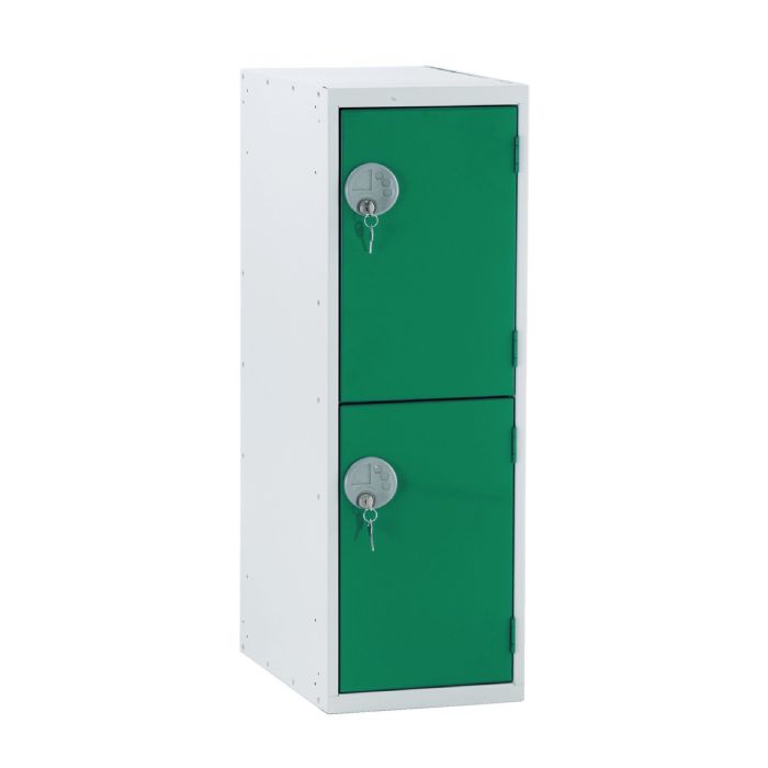2 Door Locker With Deadlock - Green