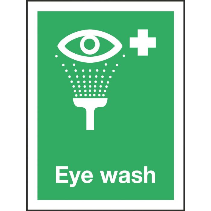 Eye Emergency Signs - 200 x 150mm PVC