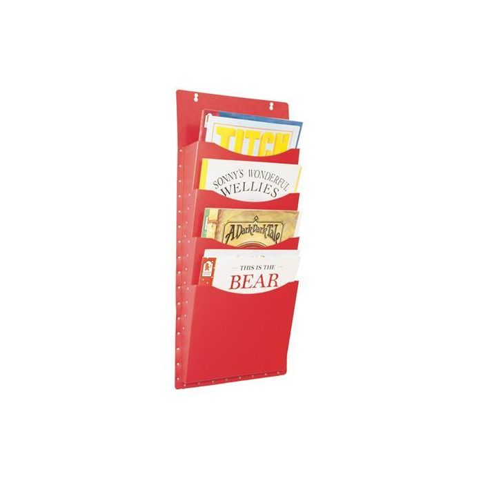 4 Pocket Big Book Filapocket Red - FIL4/BBRD