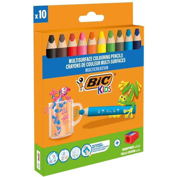 BIC Multisurface Pencil - Pack of 10 BIC Multisurface Pencil - Pack of 10