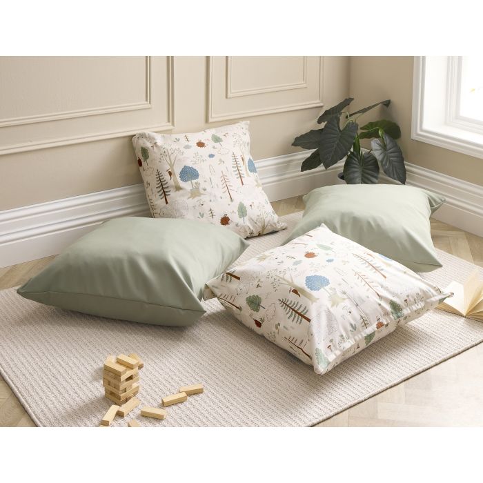 Forest Friends Floor Cushions - Pack of 4 Forest Friends Floor Cushions - Pack of 4