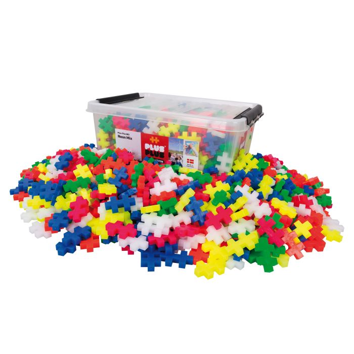 Plus-Plus BIG Neon / 600 pcs Educational