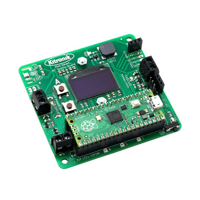 Kitronik Air Quality Datalogging Board for Pico