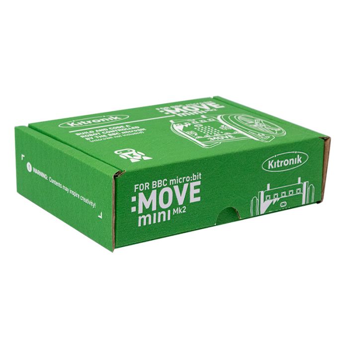 Kitronik :MOVE mini MK2 buggy kit (excl micro:bit) Kitronik :MOVE mini MK2 buggy kit (excl micro:bit)