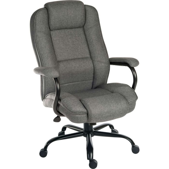 Regal Executive Duo Heavy Duty Fabric Chair - Grey