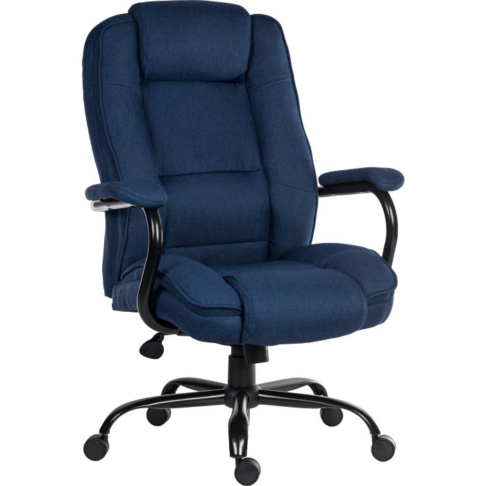 Regal Executive Duo Heavy Duty Fabric Chair - Blue