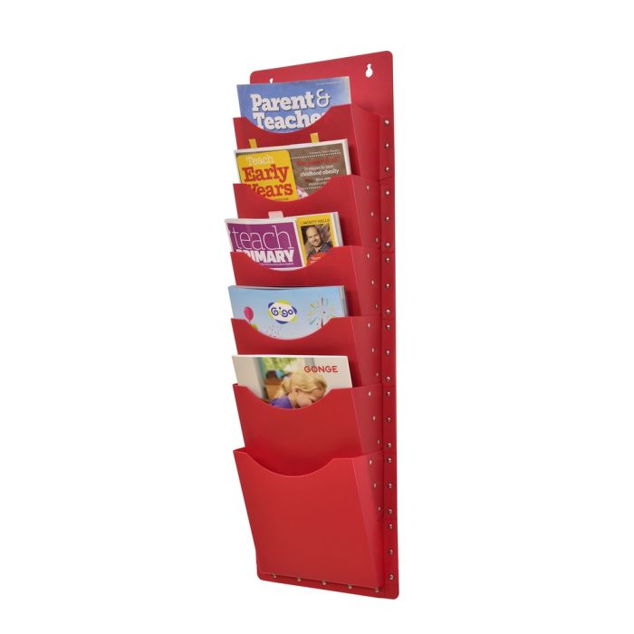 6 Pocket Filapocket Red