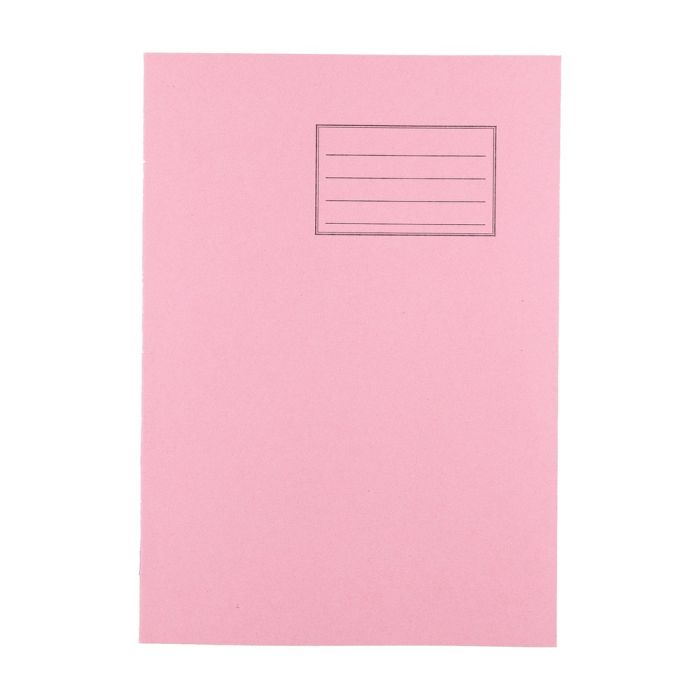 Exercise Books A4 64 Page 8mm F&M - Pink - Pack of 50 Exercise Books A4 64 Page 8mm F&M - Pink - Pack of 50