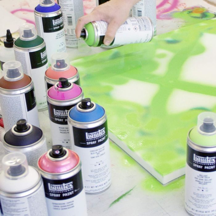 Liquitex Spray Paint - 400ml - Quinacridone Magenta