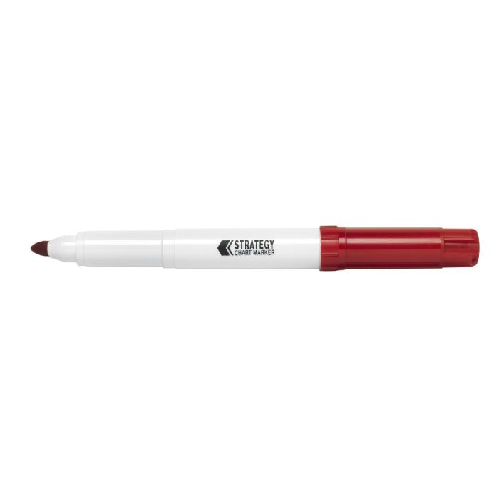 Flipchart Markers Red - Pack of 10 Flipchart Markers Red - Pack of 10