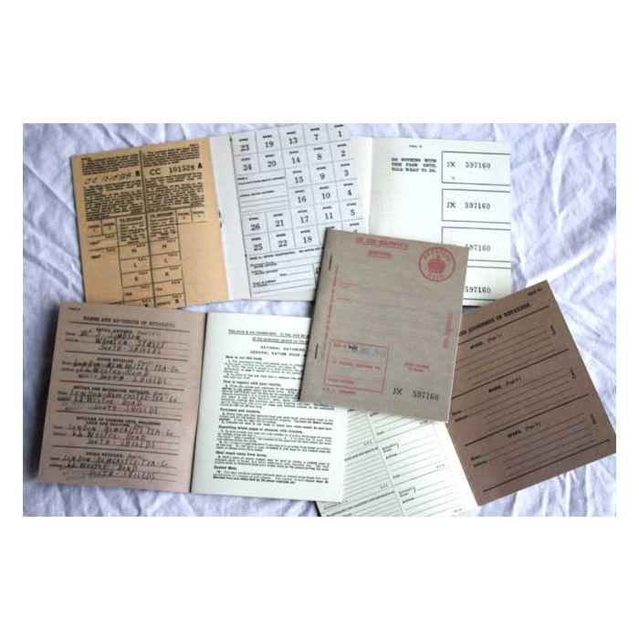 Ration Books x 5 Ration Books x 5