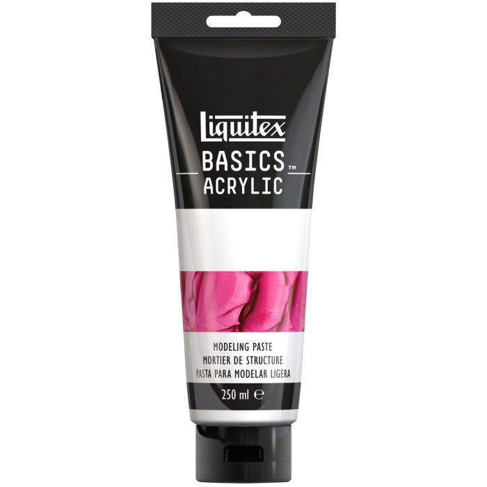 Liquitex Basics Acrylic Mediums - Modelling Paste - 250ml Liquitex Basics Acrylic Mediums - Modelling Paste - 250ml