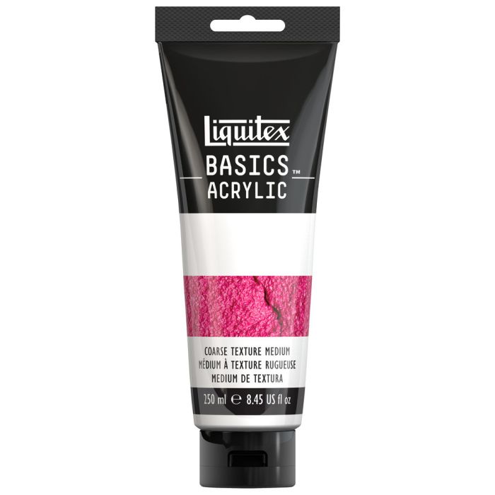 Liquitex Basics Acrylic Mediums - Coarse Texture - 250ml