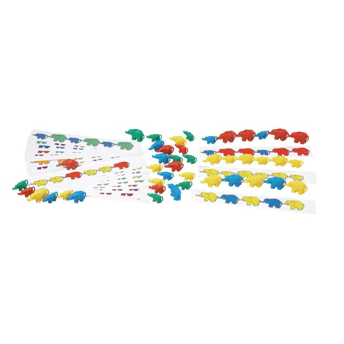 Linking Elephants Pattern Cards - Pack of 24