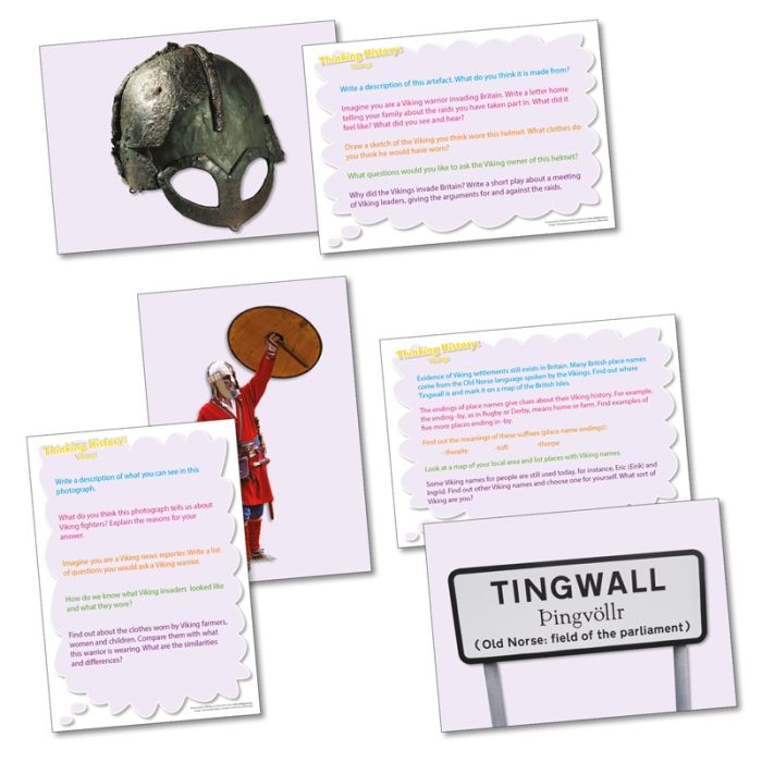 Thinking History Cards - Vikings Thinking History Cards - Vikings