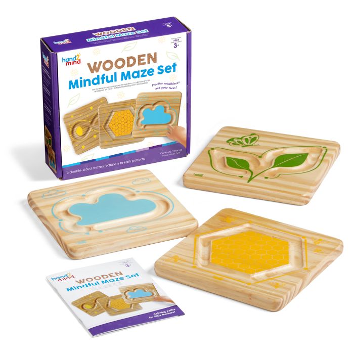 Learning Resources Wooden Mindful Maze Set