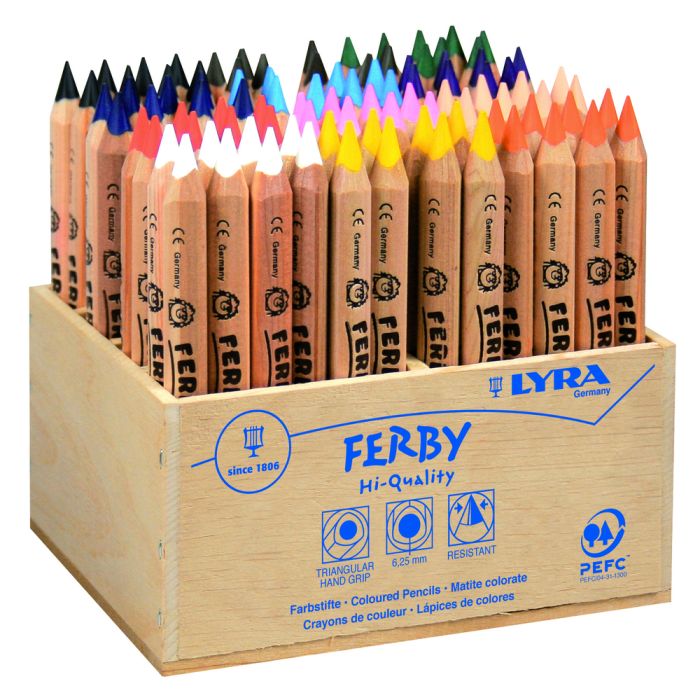 Ferby Colouring Pencils Classpack - Pack of 96 Ferby Colouring Pencils Classpack - Pack of 96