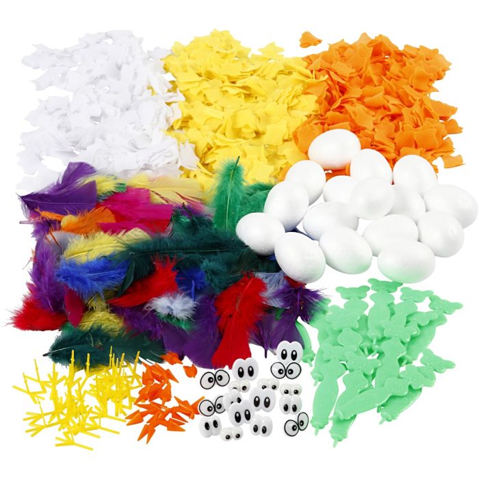 Easter Chick Craft Kit - Pack of 16