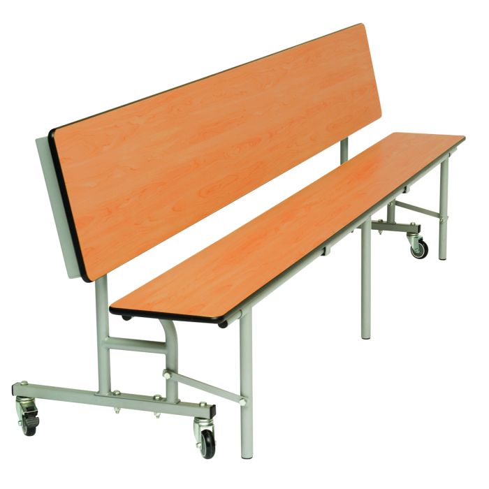 Convertible Mobile Folding Bench Unit - 11-14Y - Beech Convertible Mobile Folding Bench Unit - 11-14Y - Beech