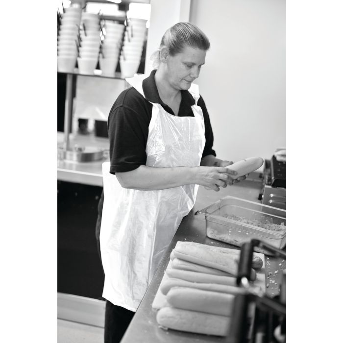 White Aprons - Pack of 200
