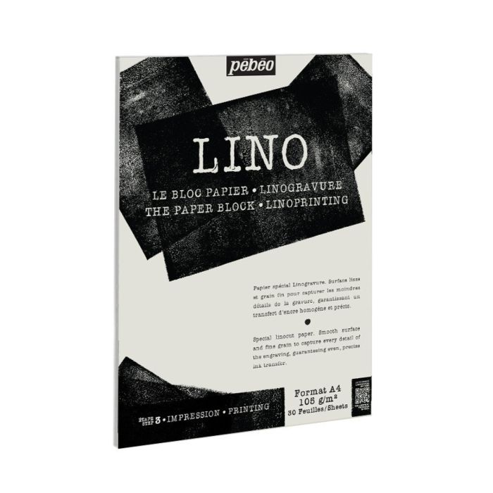 Pebeo Lino Paper Pad- A4 Pebeo Lino Paper Pad- A4