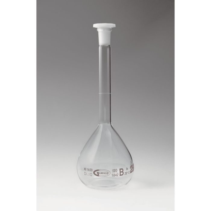 Stoppered Borosilicate Volumetric Flask (Class B) - 2000ml Stoppered Borosilicate Volumetric Flask (Class B) - 2000ml