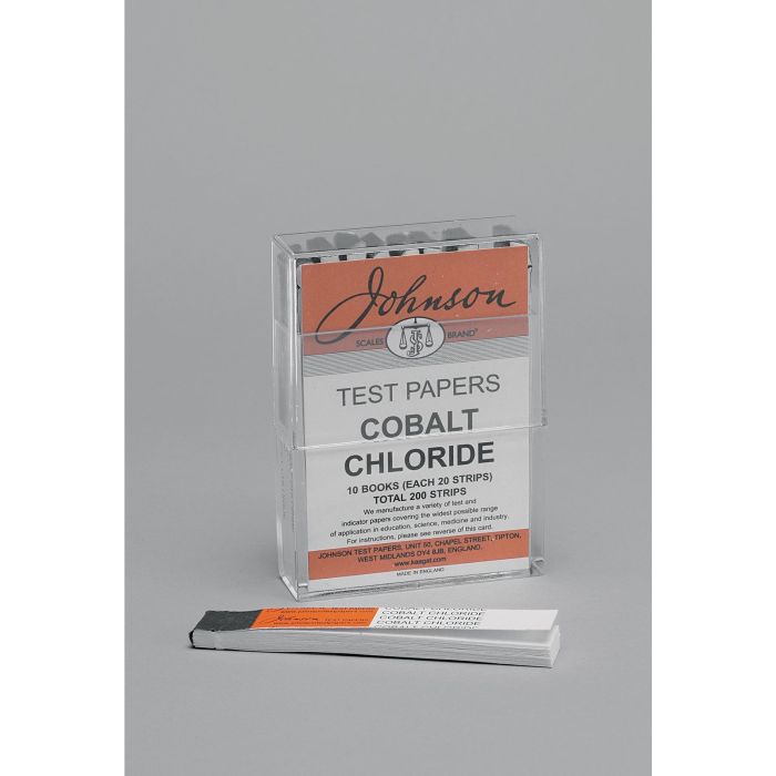 Cobalt Chloride Test Paper - Pack of 10 Cobalt Chloride Test Paper - Pack of 10