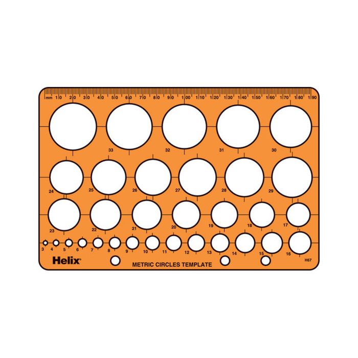 Helix Shatter-Resistant Circles Template Helix Shatter-Resistant Circles Template