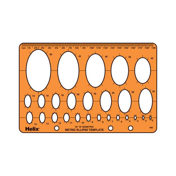 Helix Shatter-Resistant Ellipses Template Helix Shatter-Resistant Ellipses Template